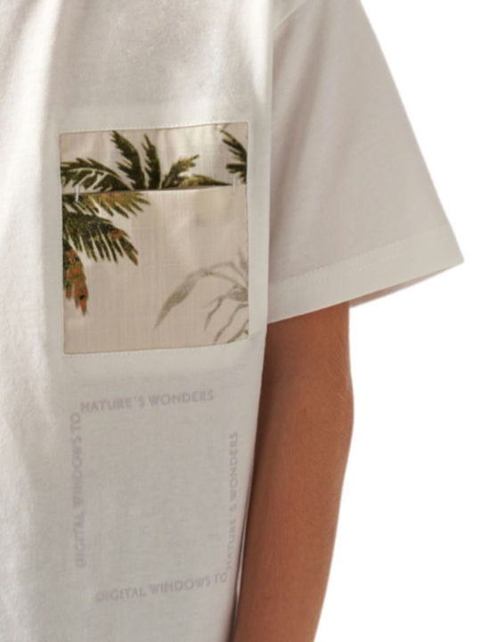 Kinder-T-Shirt Beige