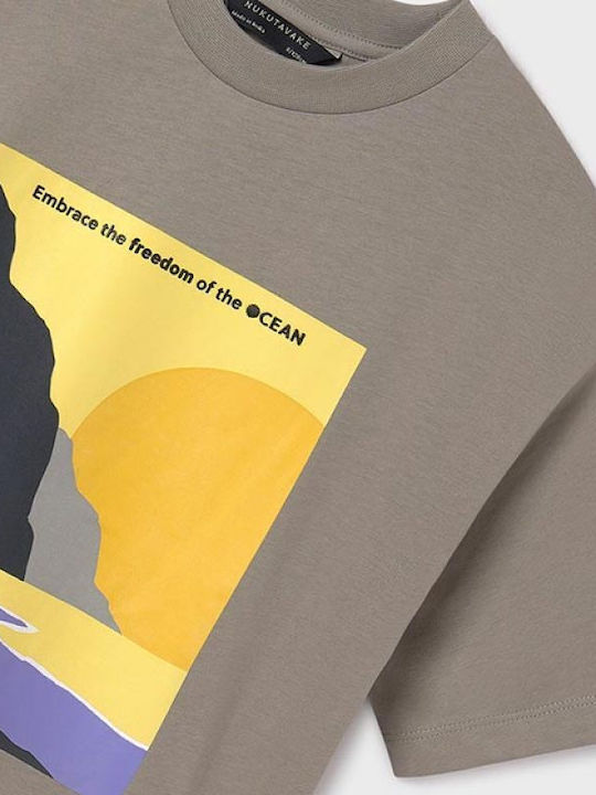 Kids' T-shirt Brown Ocean