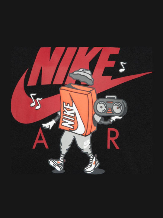 Детска тениска Черно AIR