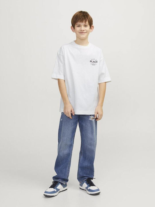 Kinderoberteile T-Shirt Weiß