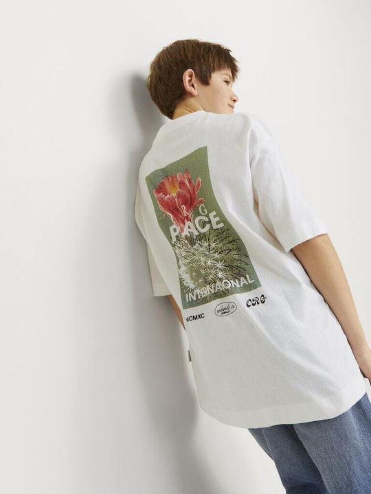 Kinderoberteile T-Shirt Weiß