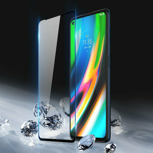 Vollflächig gehärtetes Glas Schwarz (Redmi 15C 4G)