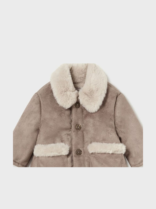 Kids' Coat Double Sided Cinnamon