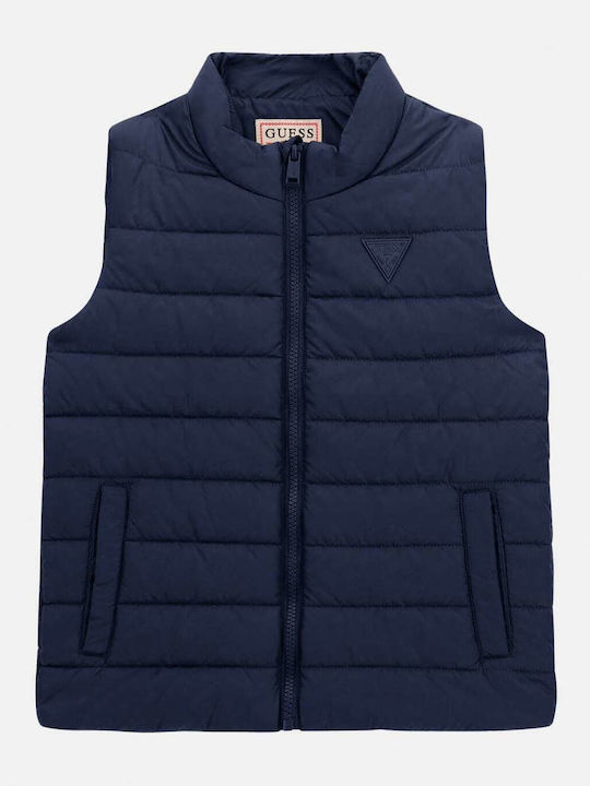 Kinder Freizeitjacke Ärmellos Blue
