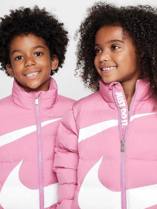 Swoosh Impermeabil Geci Pentru Copii Sport Roz