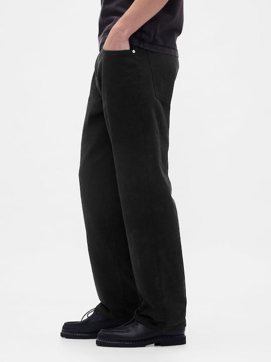 Men's Jeans Pants with Relaxed Straight Fit Moonless Night