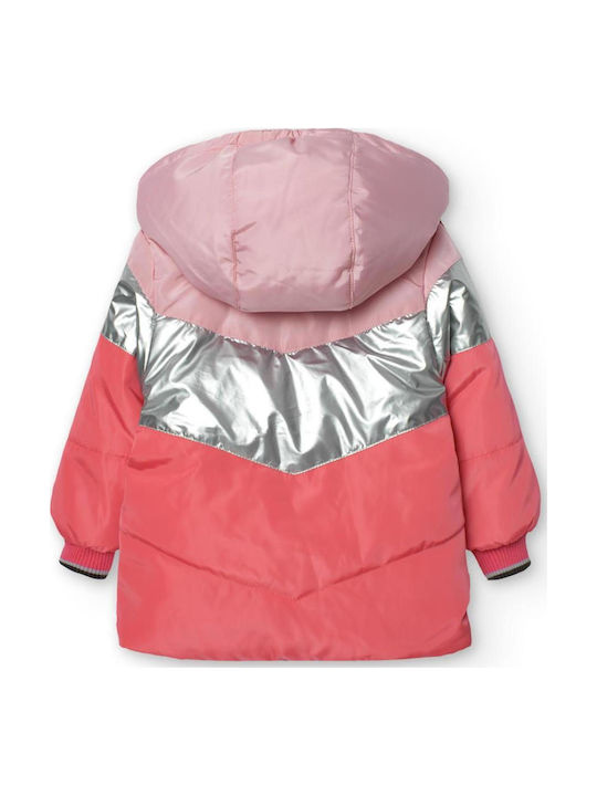 Kids' Casual Jacket Double Sided with Hood Embrime