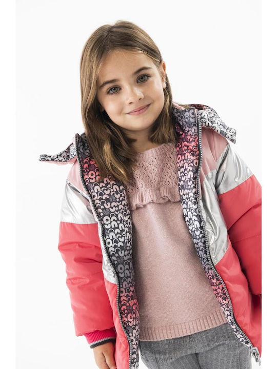 Kids' Casual Jacket Double Sided with Hood Embrime