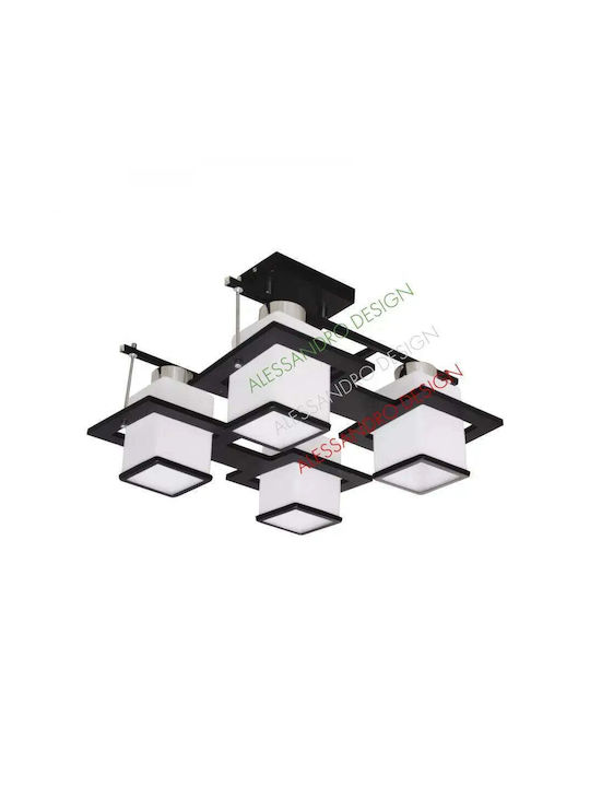 Alista Home Plafonieră de Tavan Albă cu Soclu E27