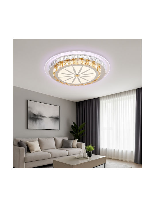 Alista Home Plafonieră de Tavan Albastru cu LED Integrat și Telecomandă