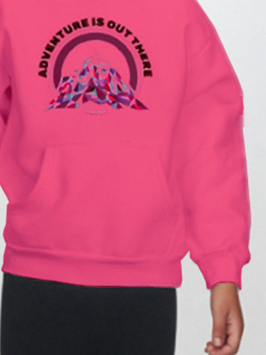 Kids Sweatshirt Fuchsia Adventure