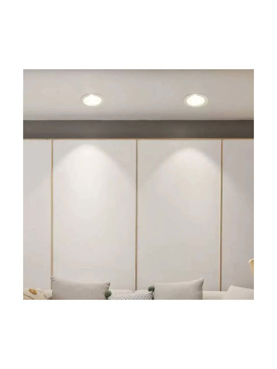 Alista Home Spot Încorporat cu LED Integrat și Lumină Alb Natural Alb 1buc