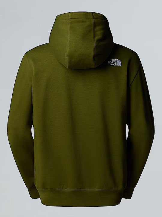 Sweatshirt with Hood Woodland Green