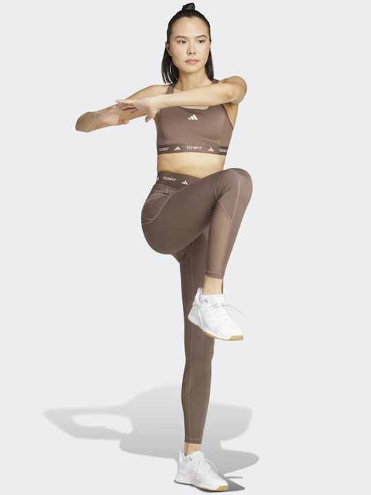 Techfit Женско Сутиен Brown