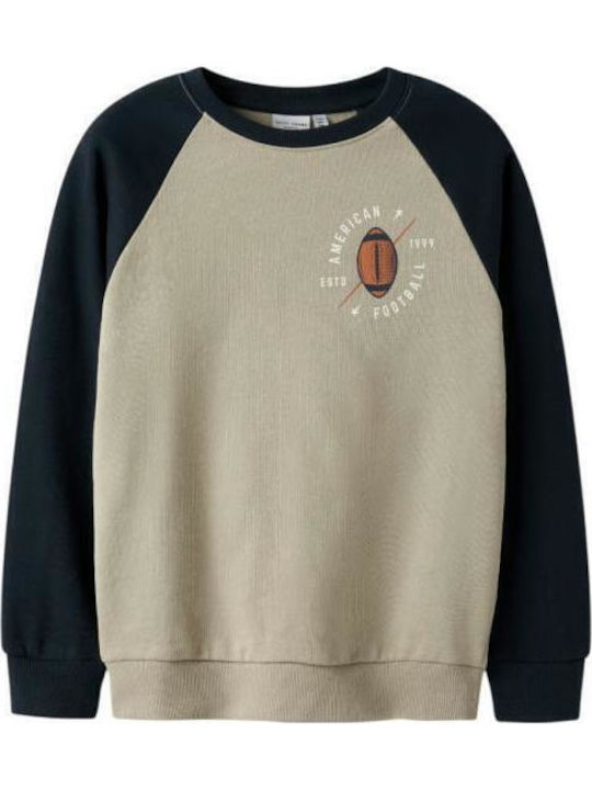 Kinder-Sweatshirt Beige