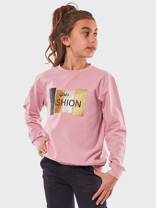 Kids' Shirt Long Sleeve Pink