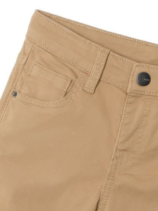 Kinder Schlaghose Stoff Beige