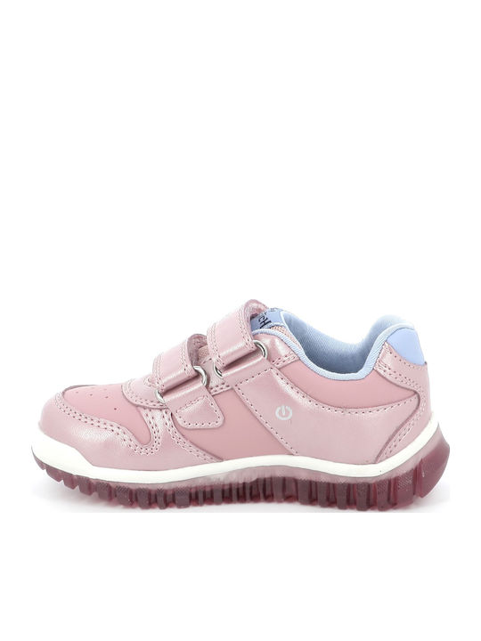 Lightyloo Kinder Sneakers Anatomisch mit Klettverschluss Rosa