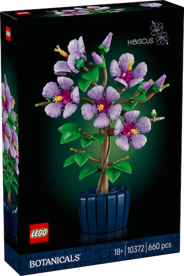 LEGO Botanical Collection Hibiscus για 18+ Ετών 660τμχ