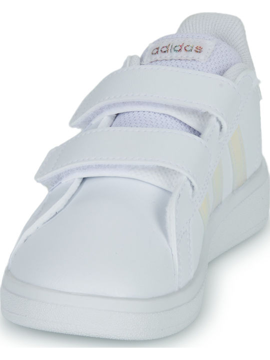 Grand Court GRAND COURT 2.0 Kids Sneakers with Scratch Cloud White / Iridescent
