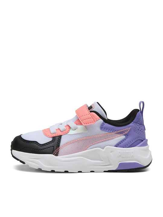 TRINITY 2 JR Kids Sneakers with Scratch White