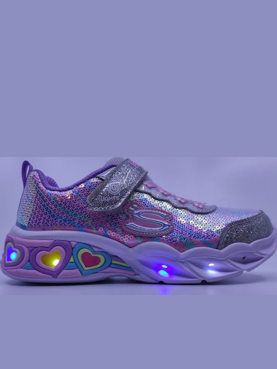 Παιδικά Sneakers με Σκρατς Ασημί