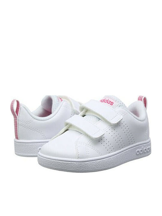 Vorteil Kinder Sneakers mit Klettverschluss Cloud White / Super Pink