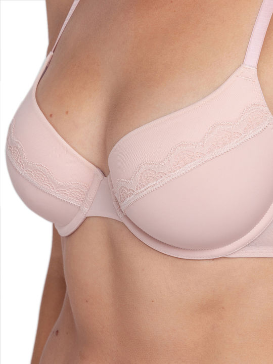 Jana Balconette Balconette Bra with Light Padding Underwire Nude, Black