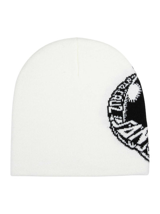 Beanie Unisex Beanie Knitted in White color