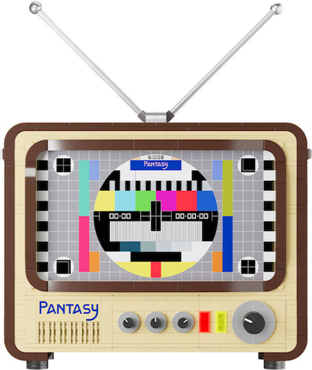 Pantasy Retro Building Blocks for 6+ Years 986 Pieces