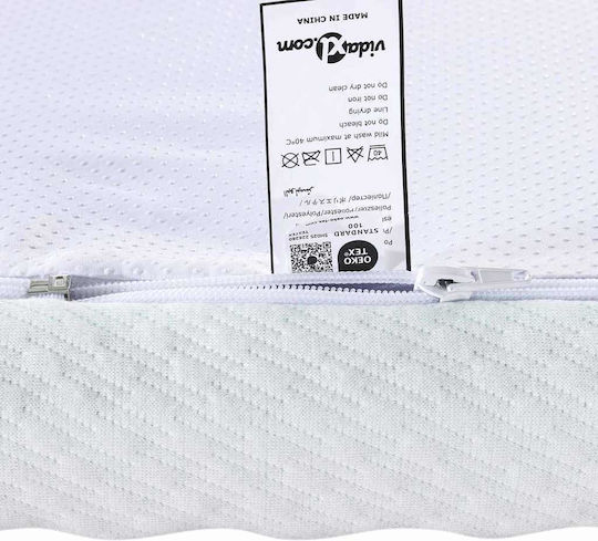 vidaXL Topper Single Spumă 100x200x6buc