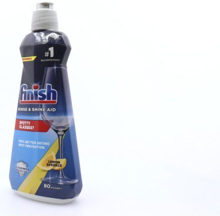 Finish Rinse Aid Brightener Liquid with Lemon Scent 400ml