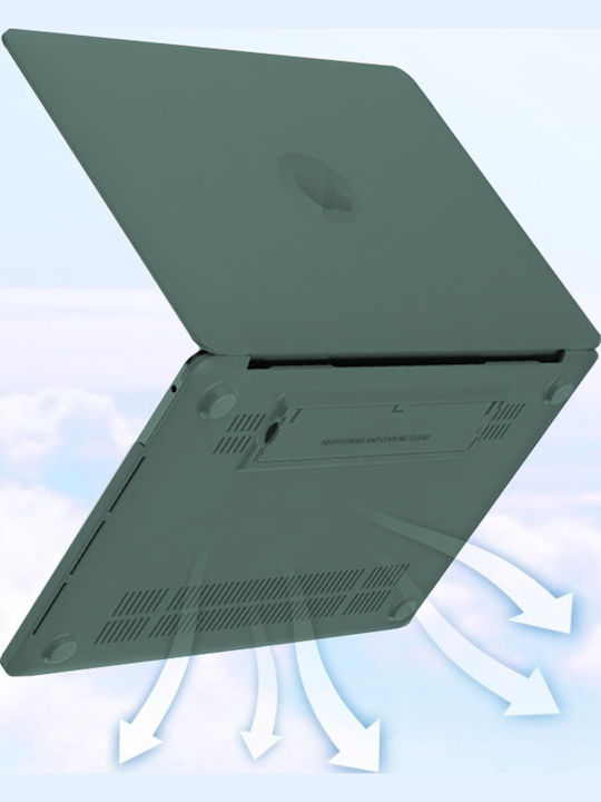 Θήκη για Laptop MacBook Air 13 2018 2019 2020 A1932, A2179, A2337 σε Πράσινο χρώμα