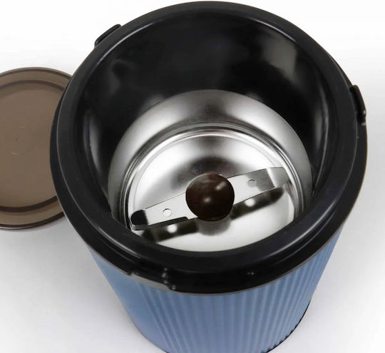 Jata Râșniță electrică pentru cafea 150W cu capacitate de boabe 50gr Albastru