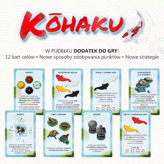Board Game Kohaku for 1-4 Players 10+ Years Old (PL) Nasza Ksiegarnia