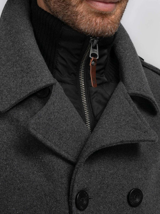 Ανδρικό Παλτό Grey