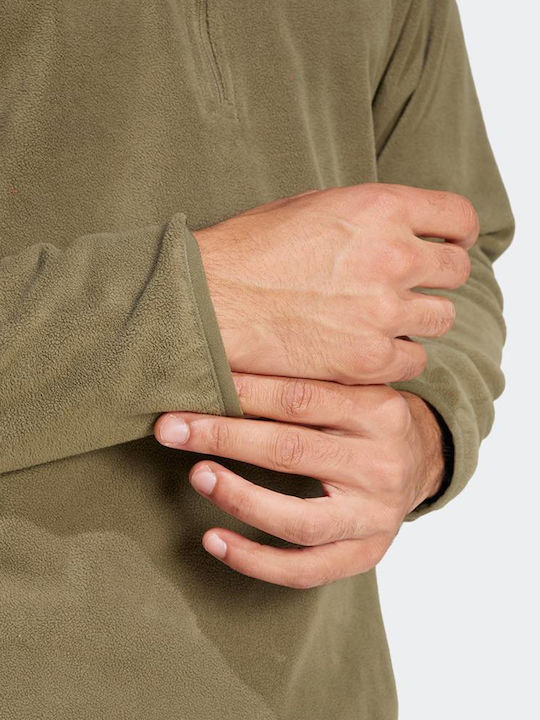 Essentials Athletic Long Sleeve Blouse Olive Strata