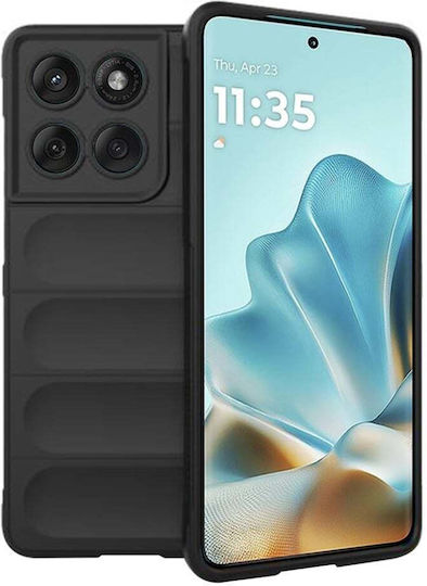 Techsuit Back Cover Silicon Negru (Motorola Edge 60 Fusion)