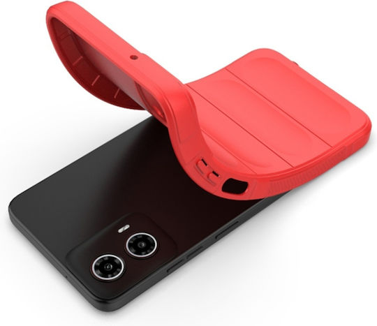 Back Cover Silicon Negru (Motorola Edge 50 Fusion)
