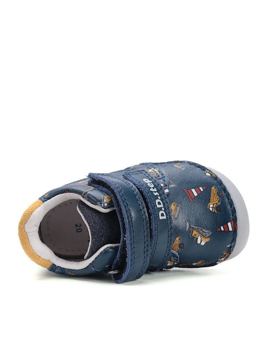 Kinderstiefeletten Marineblau