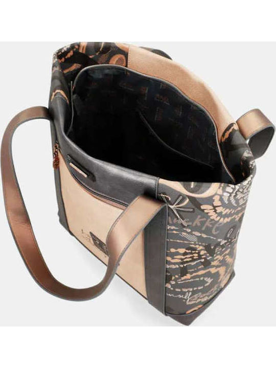 Women's Shopper Bag Grey / Multicolour