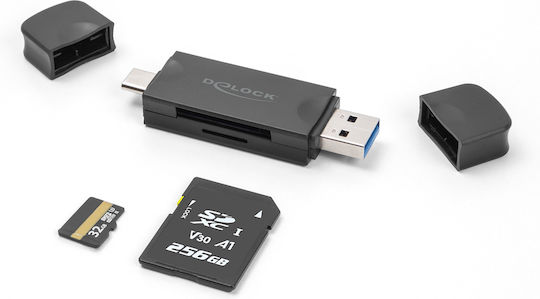 DeLock Card Reader Type-C for /S/D/