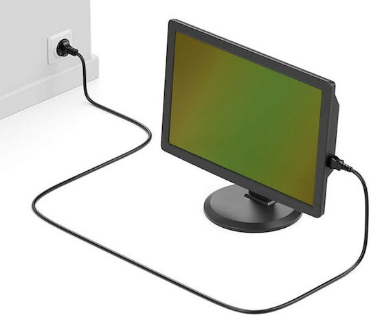 Equip IEC C13 - Schuko Кабел 1.8м Черен (112110)