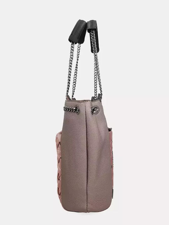 Γυναικεία Τσάντα Tote Χειρός Ροζ