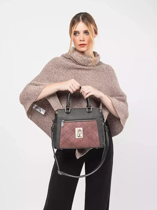 Damentasche Schultertasche Rosa