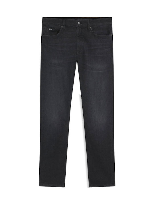 Men's Jeans Pants Elastic with Slim Fit Black