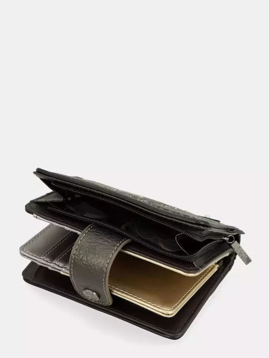 Small Fabric Women's Wallet Classic with RFID Black