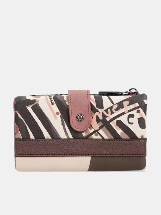 Large Women's Wallet Classic with RFID Brown