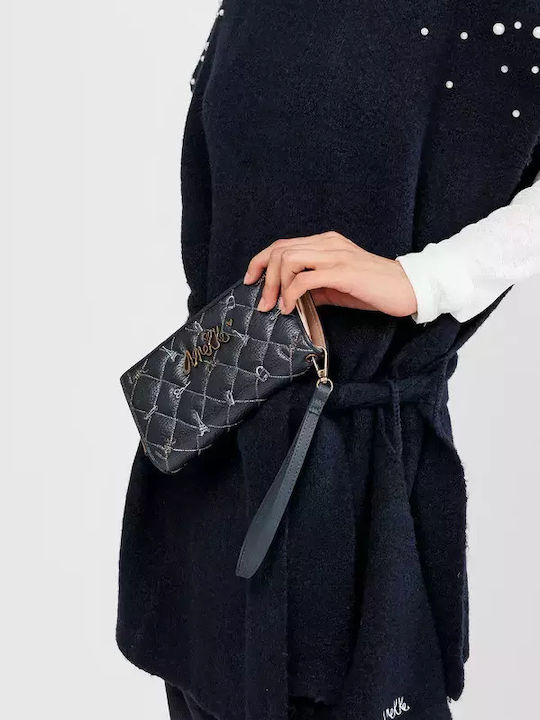 Large Fabric Women's Wallet Classic with RFID Black