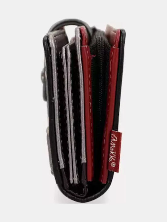Large Fabric Women's Wallet Classic with RFID Black